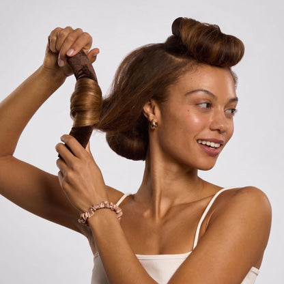 Heatless Blowout Rods, 4 Rod Set + FREE Silk Hair Scarf